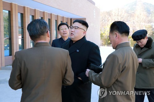 김정은, 강동정밀기계공장 시찰