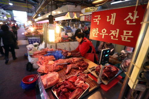[르포] 고기 찾는 손님이 없다 구제역·AI여파 전통시장 위기