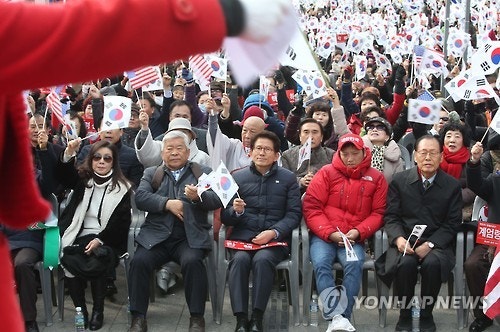 태극기 집회 온 김문수 | 인스티즈