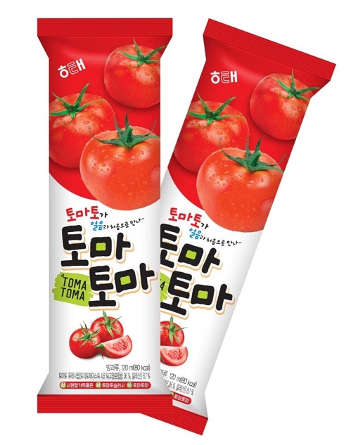 해태 아이스크림 토마토마 12년 만에 재출시