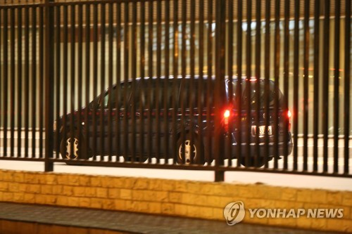 김정남 암살 사건 용의자 태운 북한대사관 차량