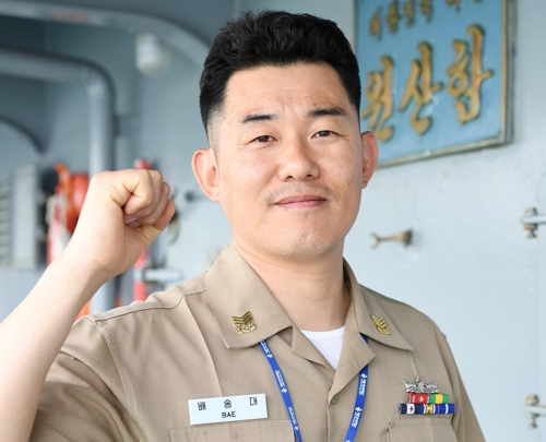 창원 귀산터널 6중 추돌사고시 구조활동 헌신 해군상사