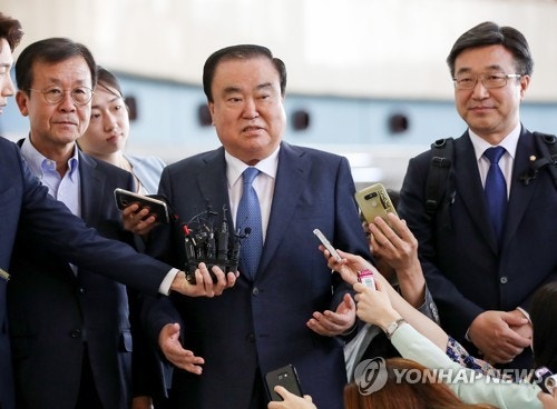 대일특사 문희상 출국…"정당성·국민절차 중시 외교기조 전달" | 인스티즈