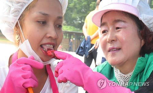 한국 전통 고추장 맛있어요