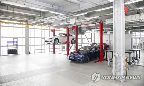 테슬라, 강서 서비스센터 신축