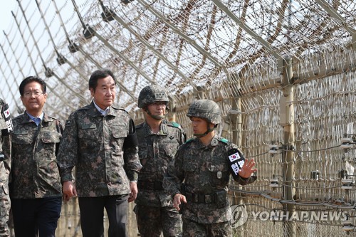 서부전선 돌아보는 이낙연 총리