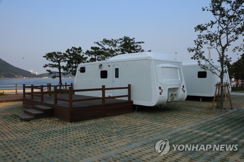 부산 송도오토캠핑장 카라반