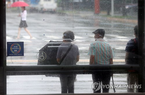 세종·공주·논산 등 호우주의보 해제…시간당 80㎜ 폭우(종합)