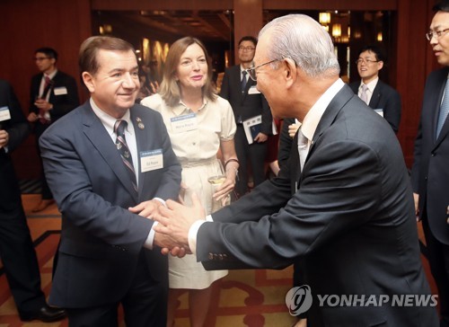 한미 경제협력 강화하자…美 의회-양국 기업인 리셉션