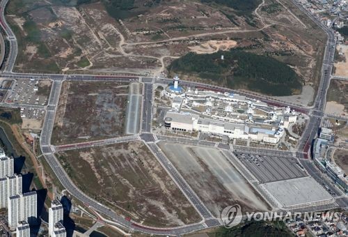 동부산관광단지 미분양지 분할개발 방침…기존 사업자 반발