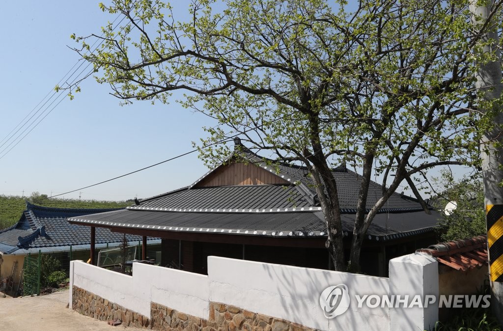 실향민 모여 사는 이서정착농원 전경