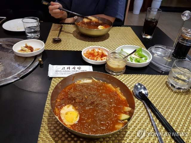 베트남 북한식당에서도 평양냉면 인기몰이