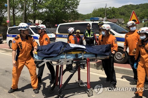 양주 주택가 LP가스 폭발 사고 현장서 여성 시신 발견(속보)