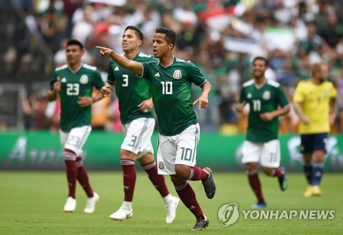 [월드컵] 멕시코, 출정식 평가전서 스코틀랜드에 1-0 승리