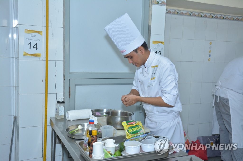 뉴델리 한식 요리 경연대회 개최