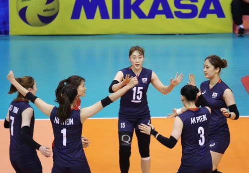 한국 여자배구, AVC컵 대회 8강서 대만에 역전패