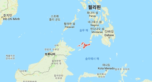 필리핀 술루-말레이 사바 해역에 해적 경계령