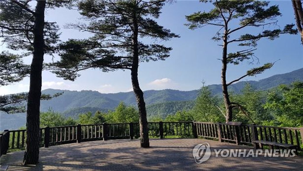 북부산림청, 명품 조망점 10곳 선정