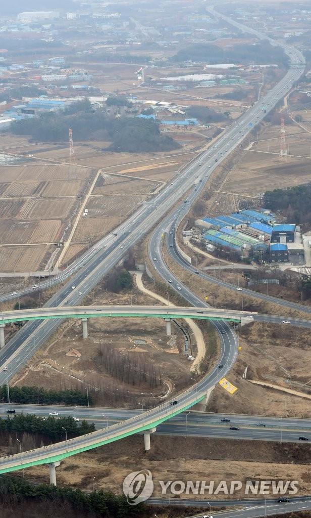 서해안고속도로 서평택 분기점 소통 원활