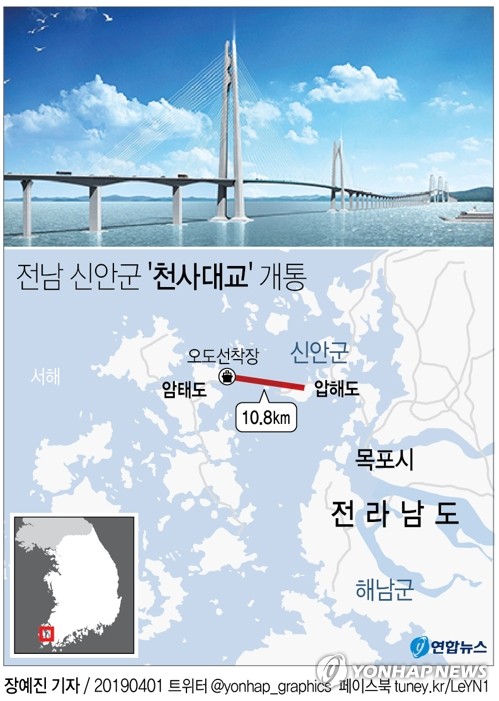 신안 천사대교 4일 개통…다리 건너, 그 섬에서 뭘 하지