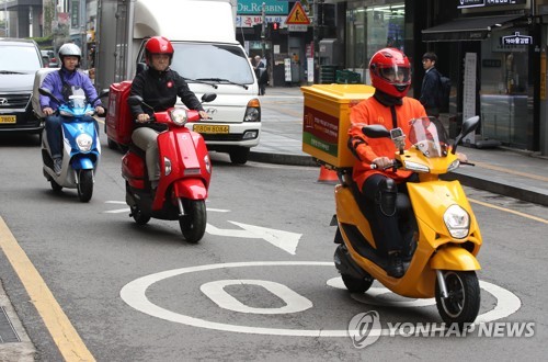 KT, 전기이륜차 배터리 공유 사업…오토바이 업체와 협력