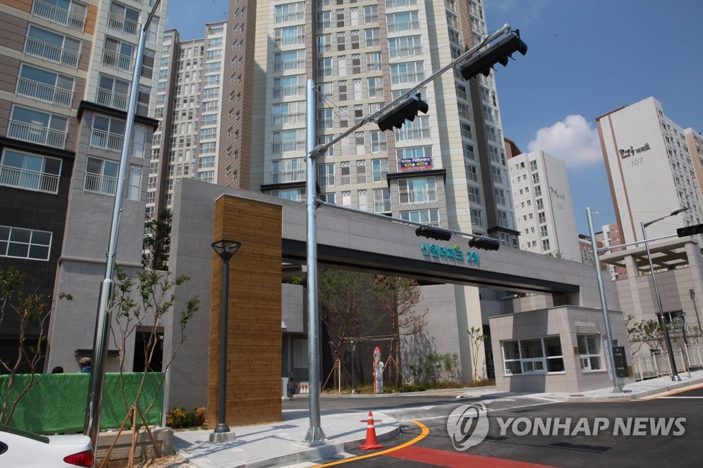 입주 앞둔 아산 신원더파크2차 아파트