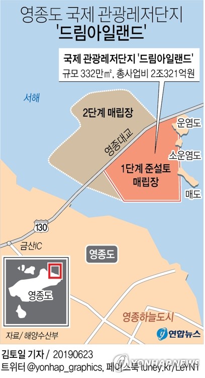 [그래픽] 영종도 국제 관광레저단지 드림아일랜드