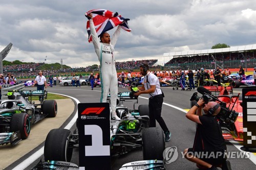 F1 해밀턴, 브리티시 그랑프리 정상…개인통산 80승 달성