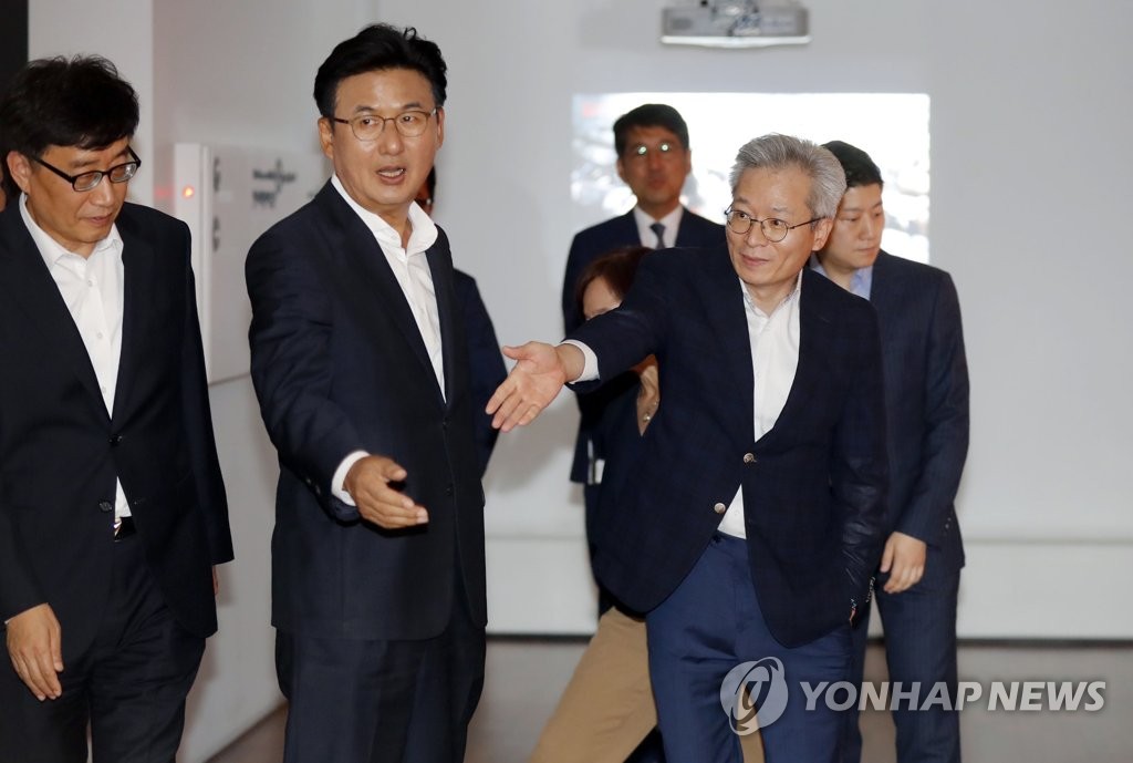 박성수 송파구청장, 관내 기업 방문
