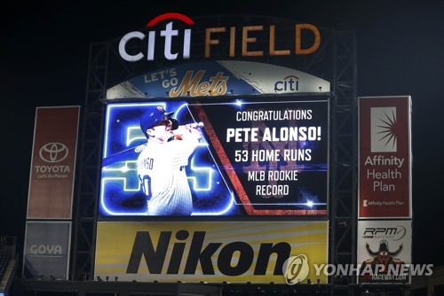 총 홈런 6천776개·한 경기 13홈런…2019 MLB 홈런기록 신기원