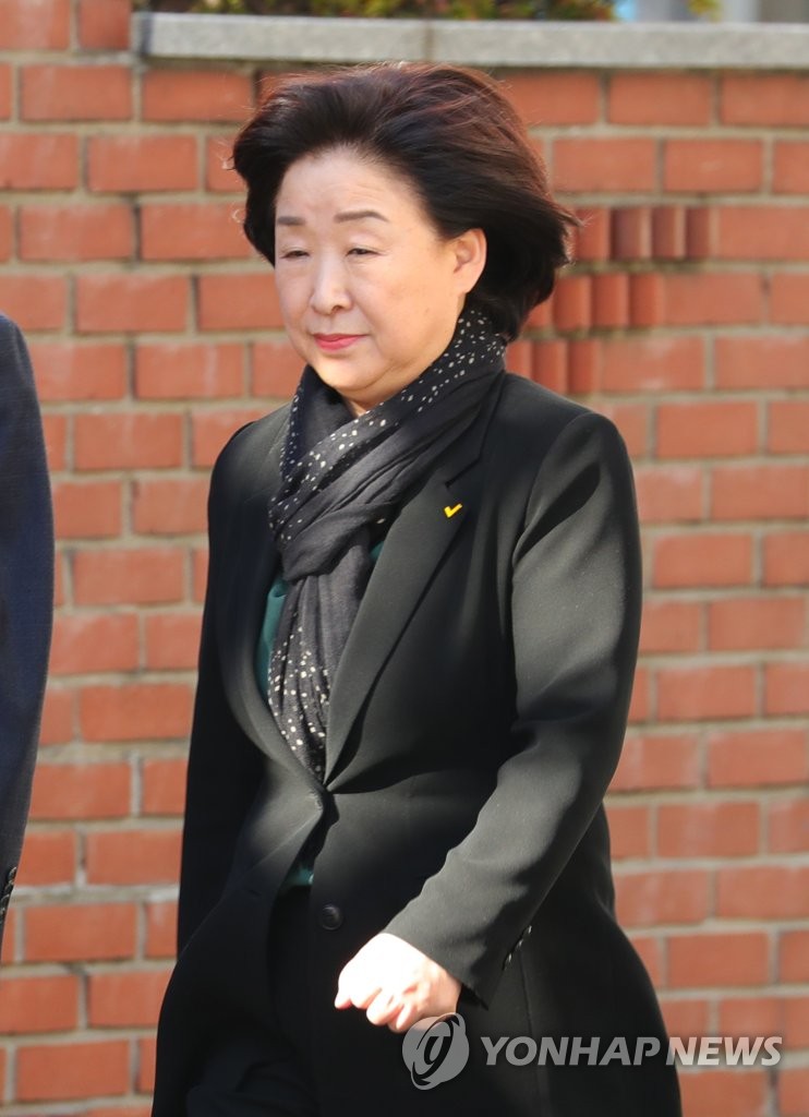 심상정 대표, 문 대통령 모친 빈소 방문