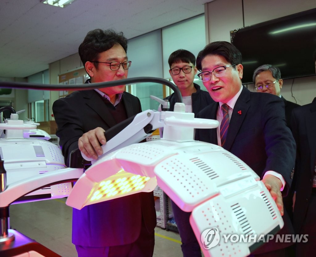 천세창 차장, 광주 지역 글로벌 IP 스타기업 현장방문