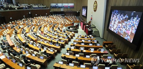 정총리 취임후 첫 대정부 질문…국회, 코로나19 대책 추궁