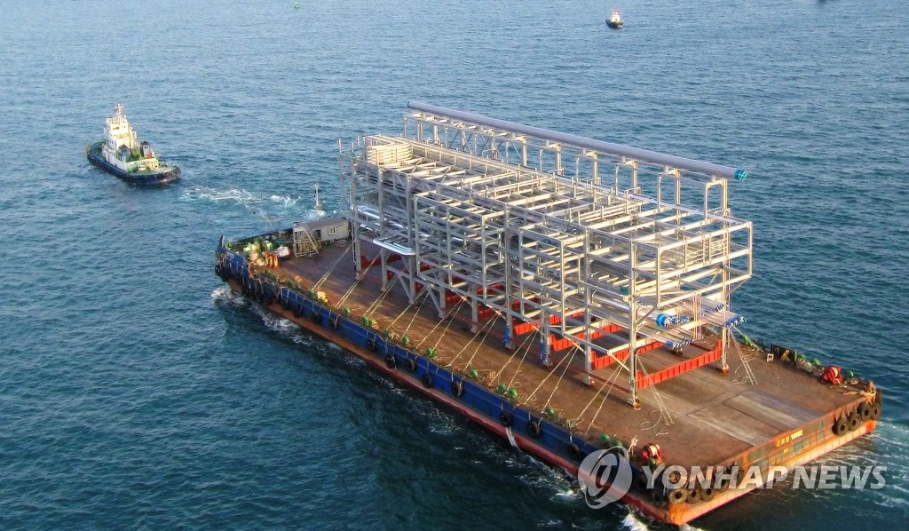 세진중공업, 석유화학 플랜트 모듈 출하