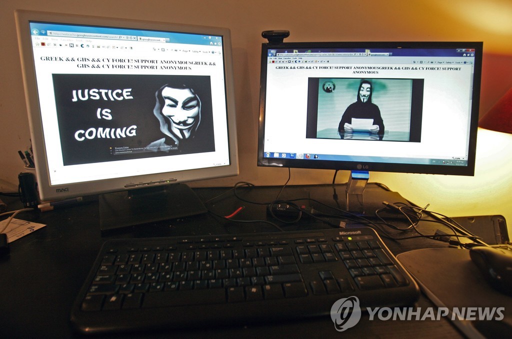 흑인시위 속 어나니머스 침묵깼다…경찰범죄 폭로하겠다(종합)