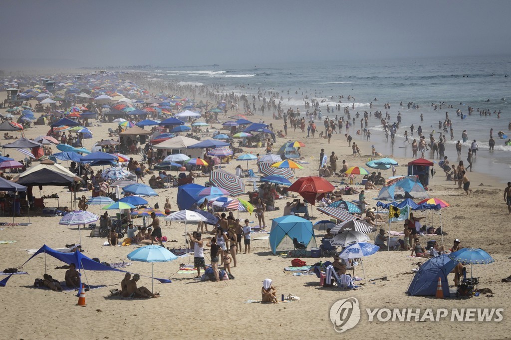 49.4도…폭염 덮친 미 LA 카운티, 최고 기온 기록 경신