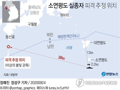 [르포] 실종 공무원 北 피격 사망 소식에 연평도 주민들 끔찍하다