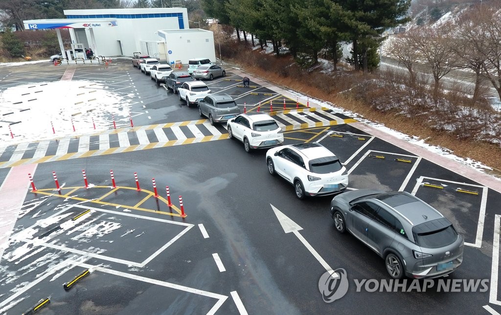 춘천휴게소에 강원 첫 고속도로 수소충전소 운영