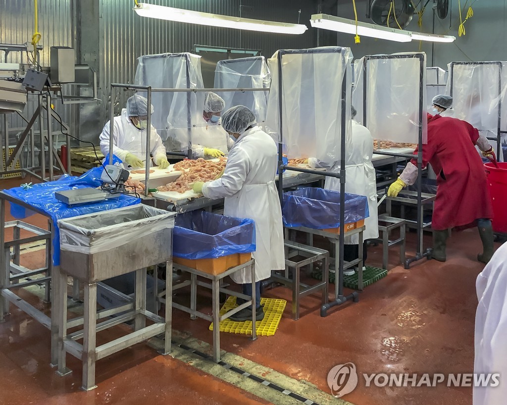 200명 채용에 5명미만 지원…구인난 시달리는 미 가금류 공장