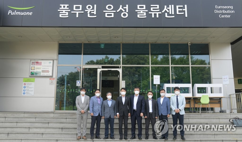 김강립 식약처장, 식품 물류센터 저온유통 현장 점검