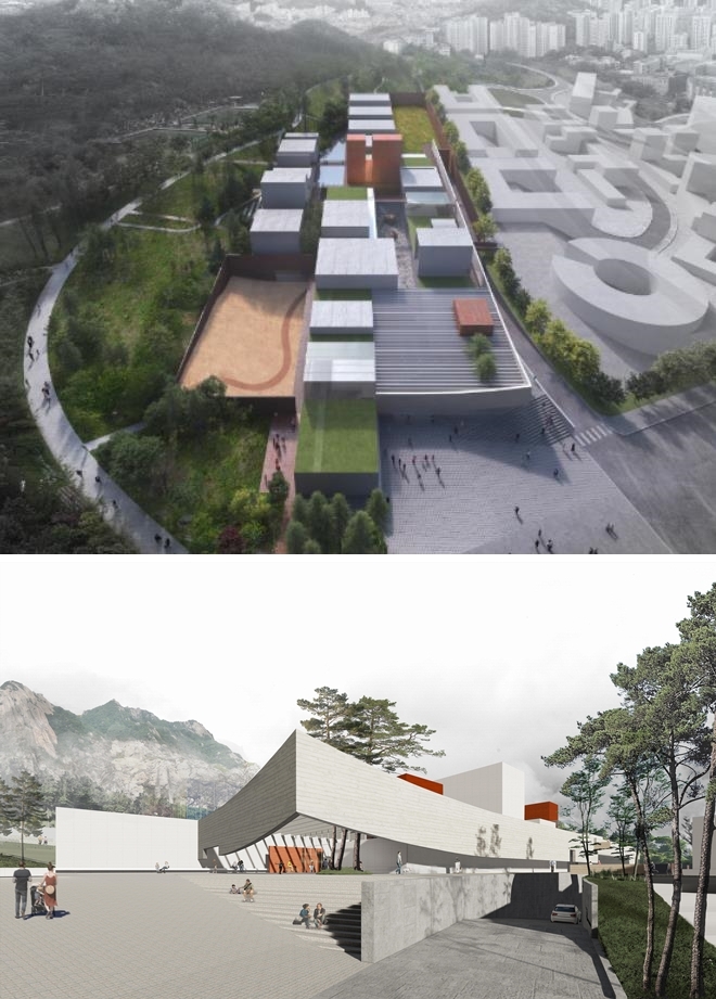 한국문학관 건립 설계공모서 디엔비건축 문학빌리지 당선