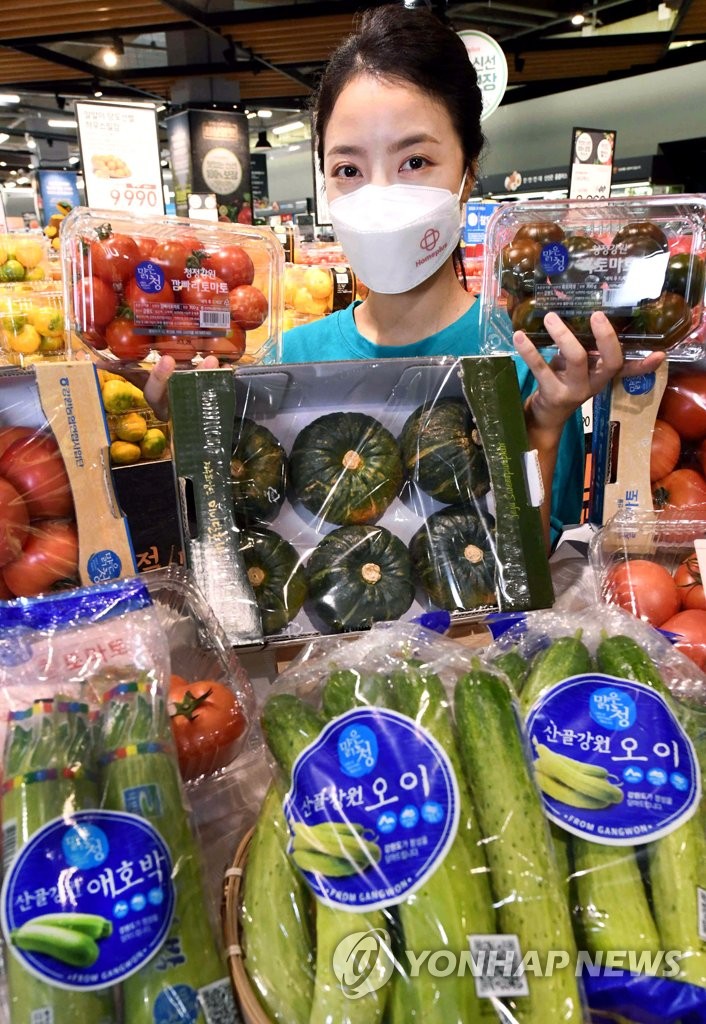 홈플러스, 강원지역 우수 신선식품 모은 강원물산전 개최