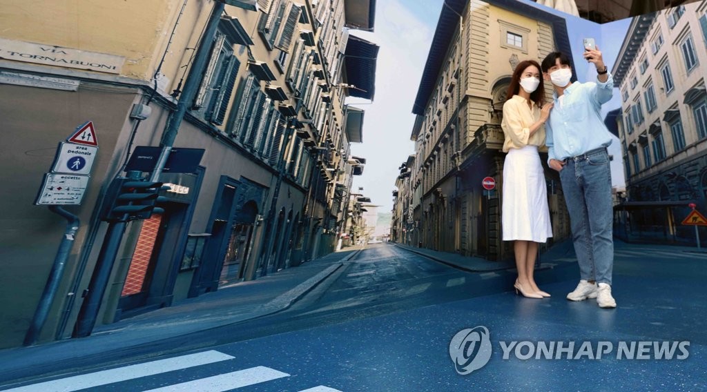 신세계백화점 강남점, 이탈리아 골목투어 체험형 전시