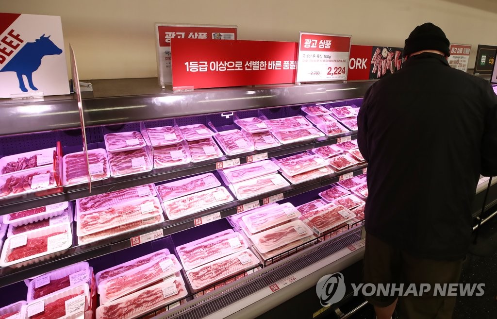 돼지고기·소고기 가격 상승세