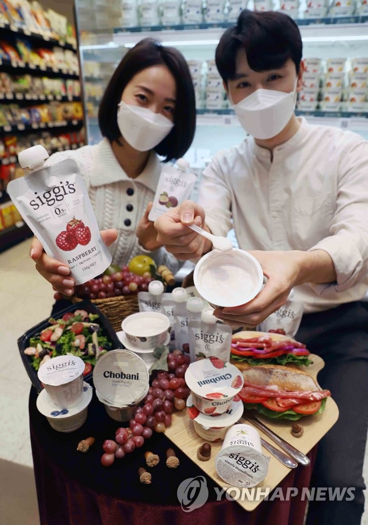 신세계, 초바니·시기스 등 그릭 요거트 판매