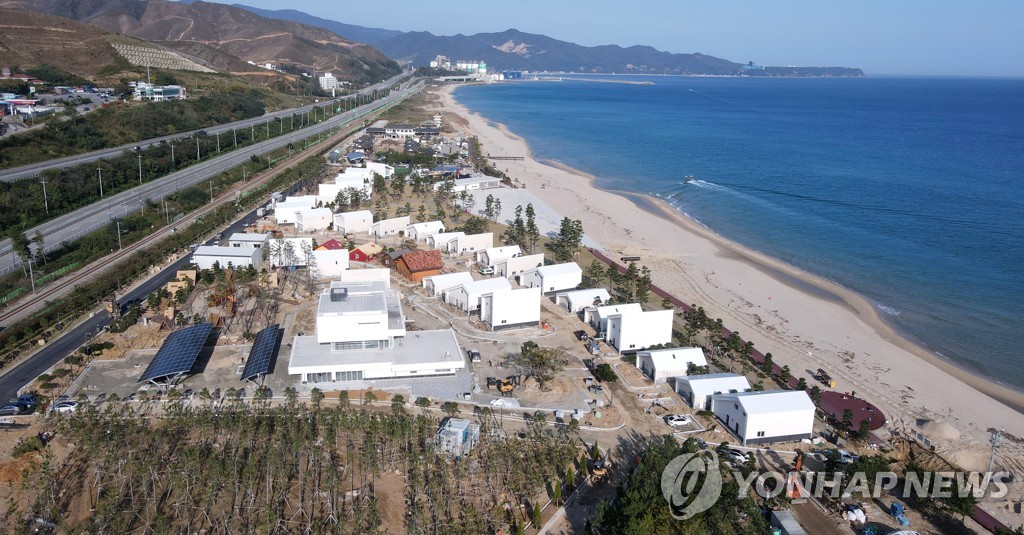 화마 딛고 치유공간으로 동해 망상캠핑리조트 2년여 만에 준공
