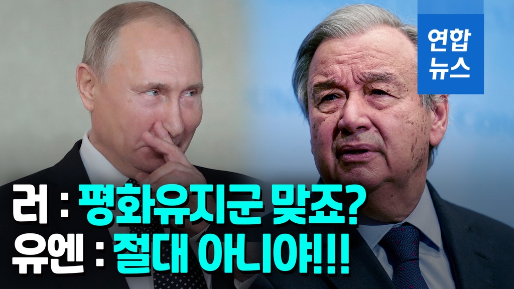 [영상] 사이다 발언 유엔총장 남의 영토 들어가놓고 무슨 평화유지군?