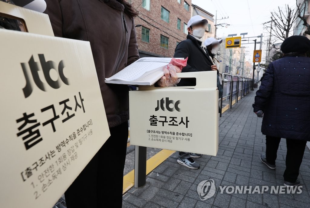20대 대선 jtbc 출구조사