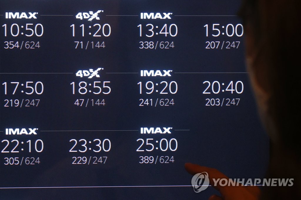 거리두기 해제, 심야영화 관람