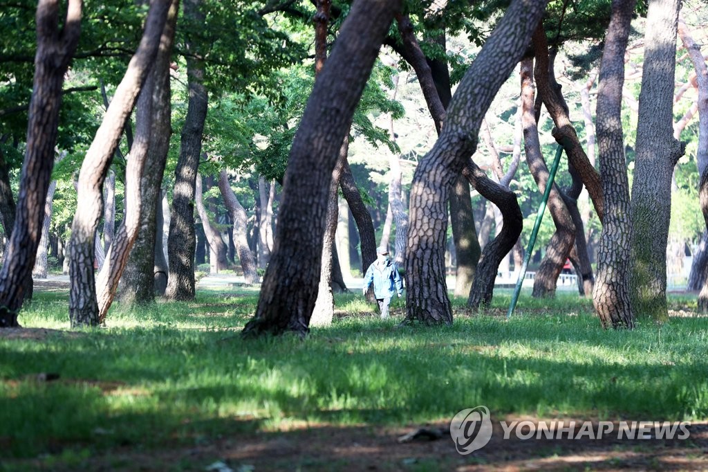 황성공원 산책